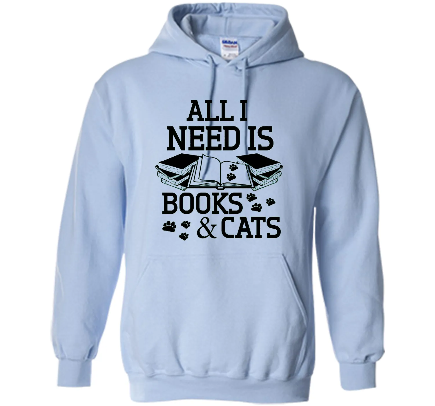 I Need Is Books And Cat T-Shirt, Funny Cat Day Gift For Nerd