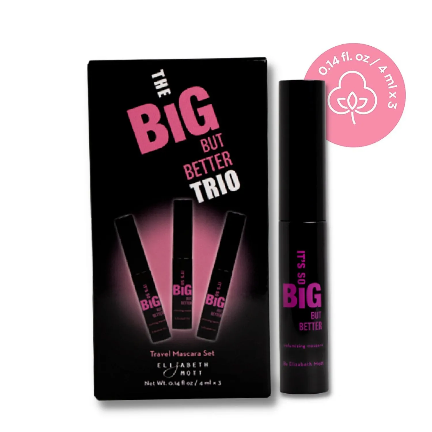 It's So Big But Better Volumizing Mascara Trio (3-pack travel size)