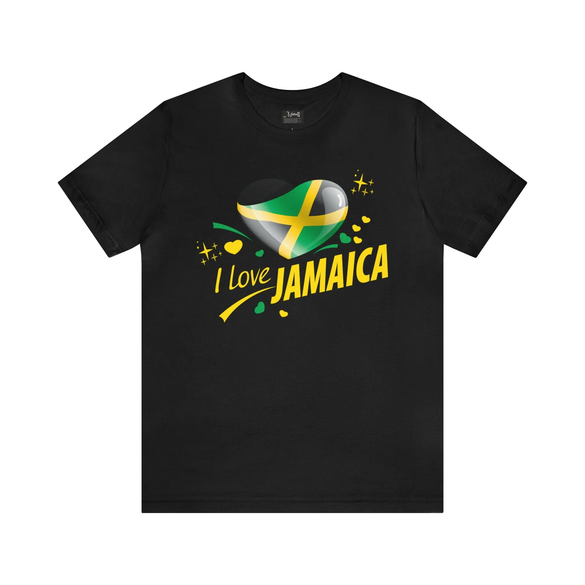 Jamaica T-shirt | M23 Fashion Designs Cute Dress | Funny Apparel | I Love Jamaica Etsy tee Graphic T-shirt