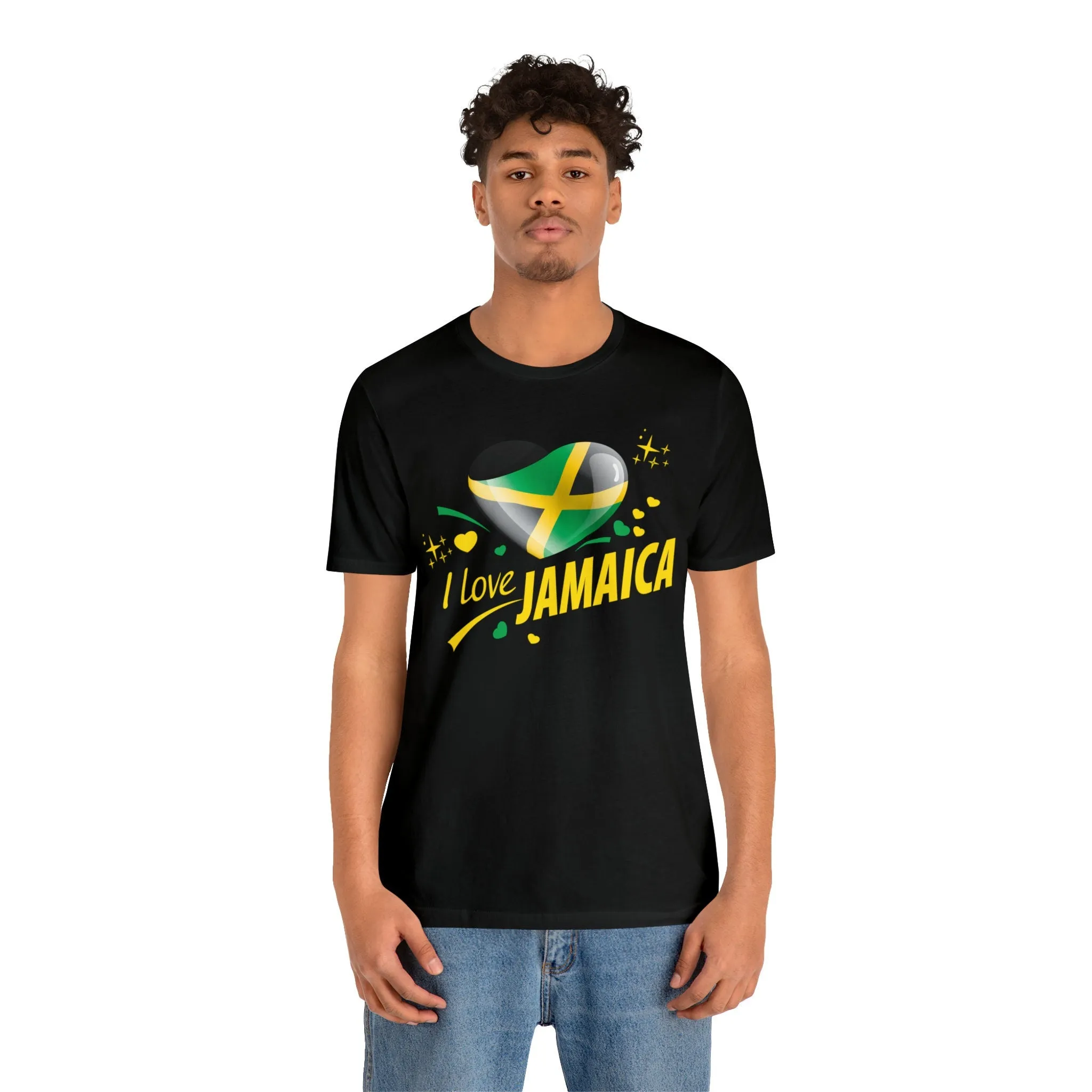 Jamaica T-shirt | M23 Fashion Designs Cute Dress | Funny Apparel | I Love Jamaica Etsy tee Graphic T-shirt