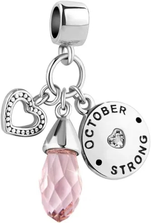 January-December 12 Happy Birthday Teardrop Birthstone Charm Compatible with Pandora Charms Bracelets Gifts Jewelry for Women