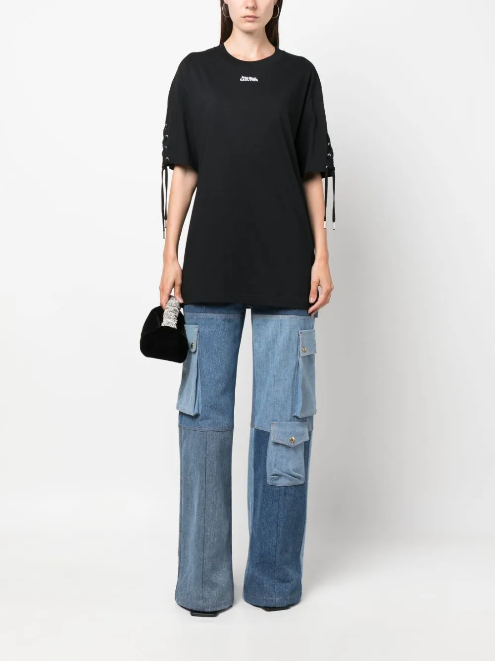 JEAN PAUL GAULTIER T-shirts and Polos Black