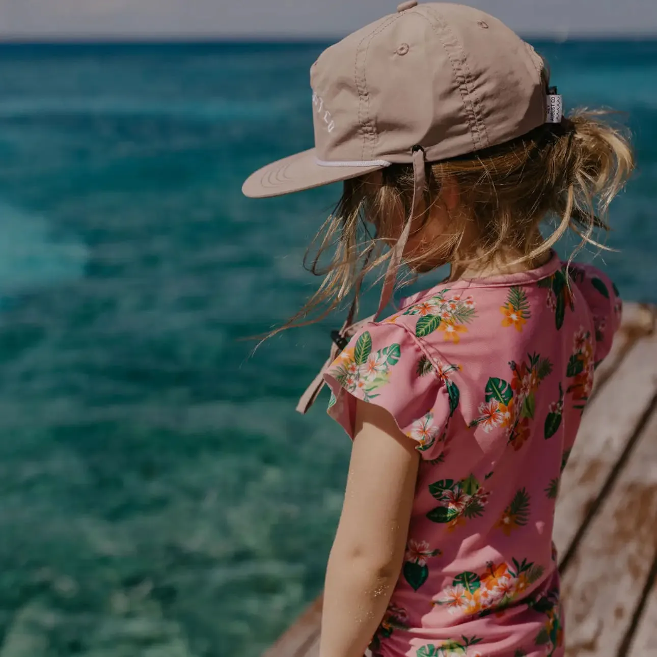 Kids Adventure Cap in Dusty Mauve