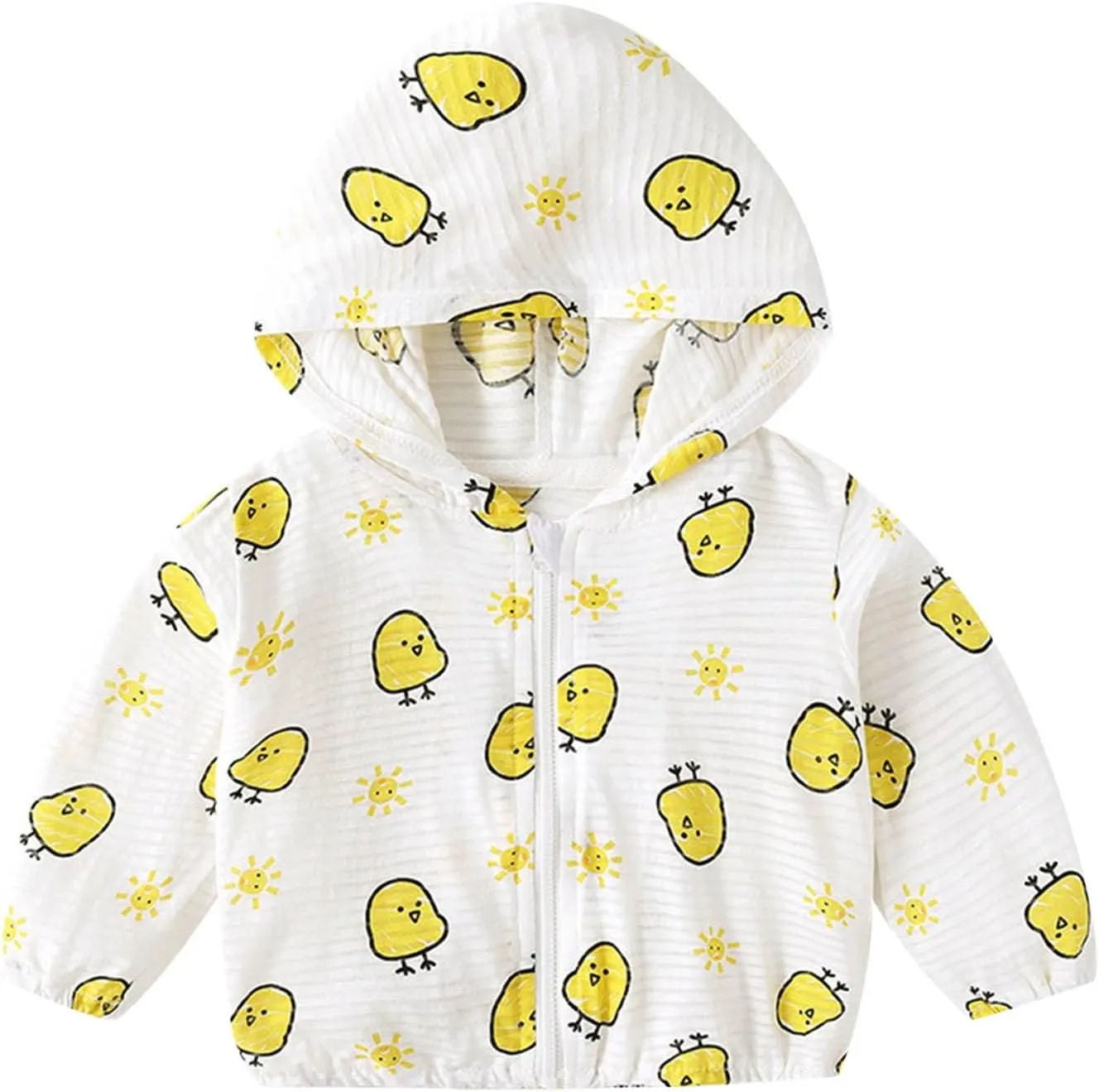 Kids Baby Toddler Girls Strawberry Print Spring Fall Outerwear Windbreaker Zipper Hooded Jackets Coat Rain Jacket