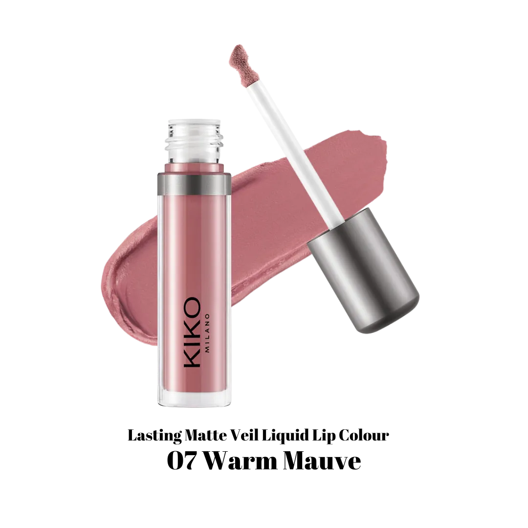 Kiko Lasting Matte Veil Liquid Lip Colour