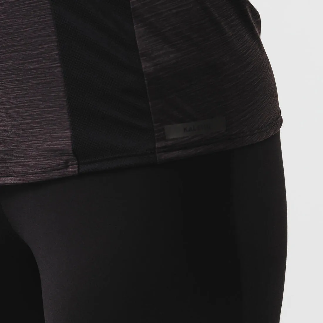 KIPRUN Run 100 Dry Women's Breathable Long-Sleeved Running T-Shirt - Black