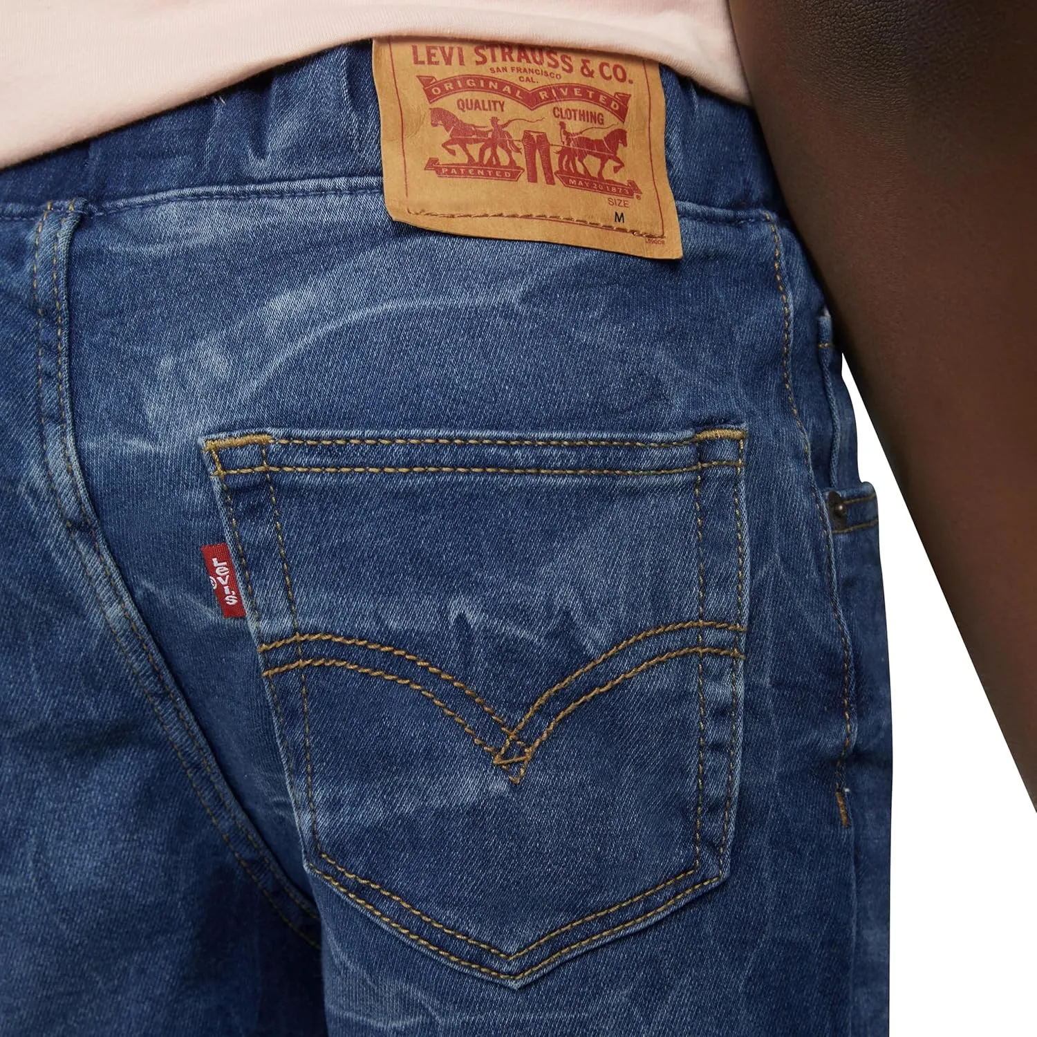 Levi's Boys' Skinny Fit Pull on Shorts