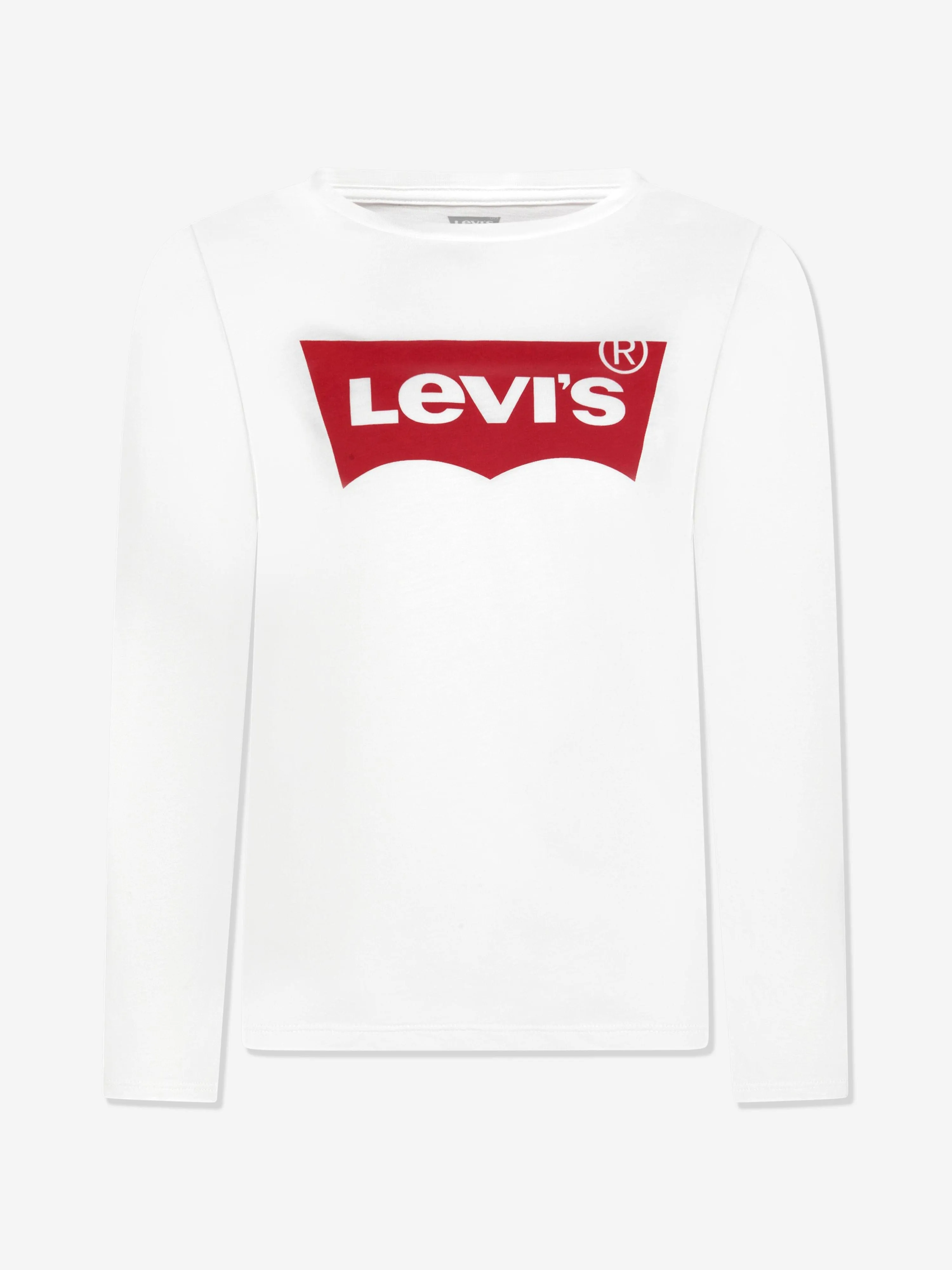 Levi's Wear Girls Cotton Long Sleeve Batwing Logo T-Shirt