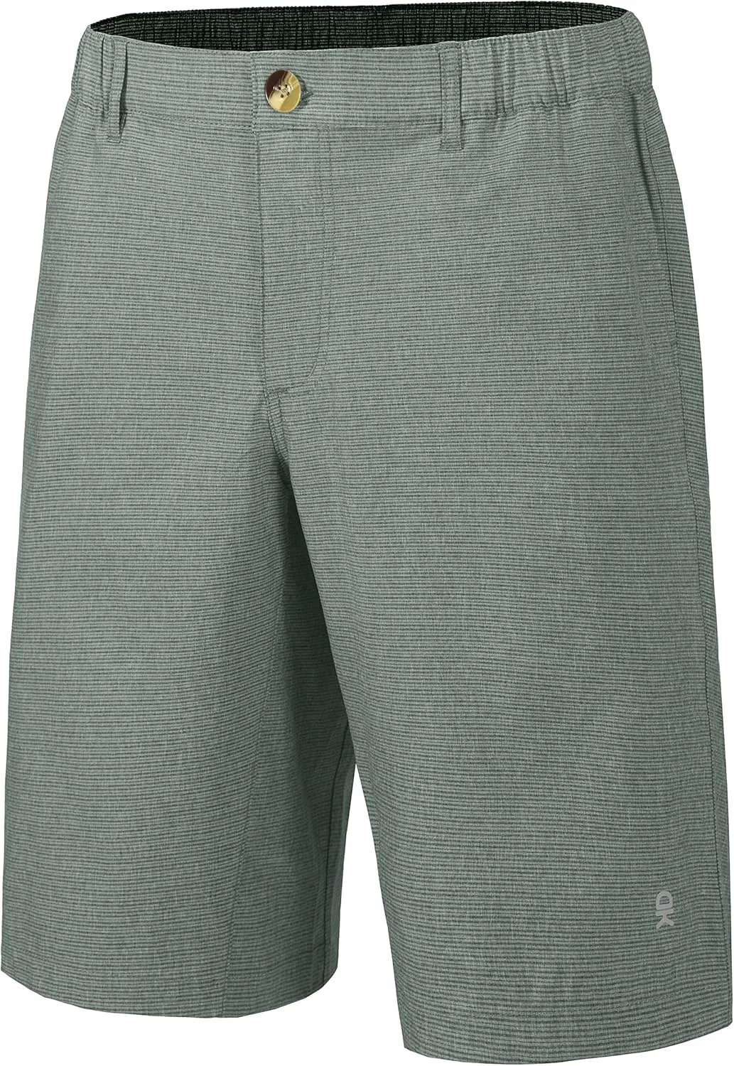 Little Donkey Andy 12 Inch Inseam Golf Shorts for Men Bermuda Quick Dry Elastic Waist Shorts for Hiking Travel Casual