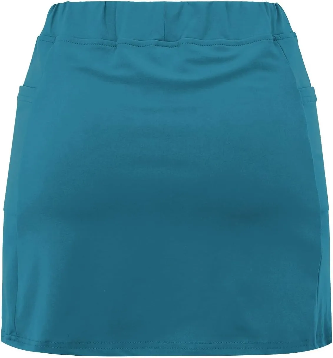Long Golf Skirts for Women with Shorts Black Mini Skirt with Slit Low Rise Biker Shorts Women Tummy Control Plus