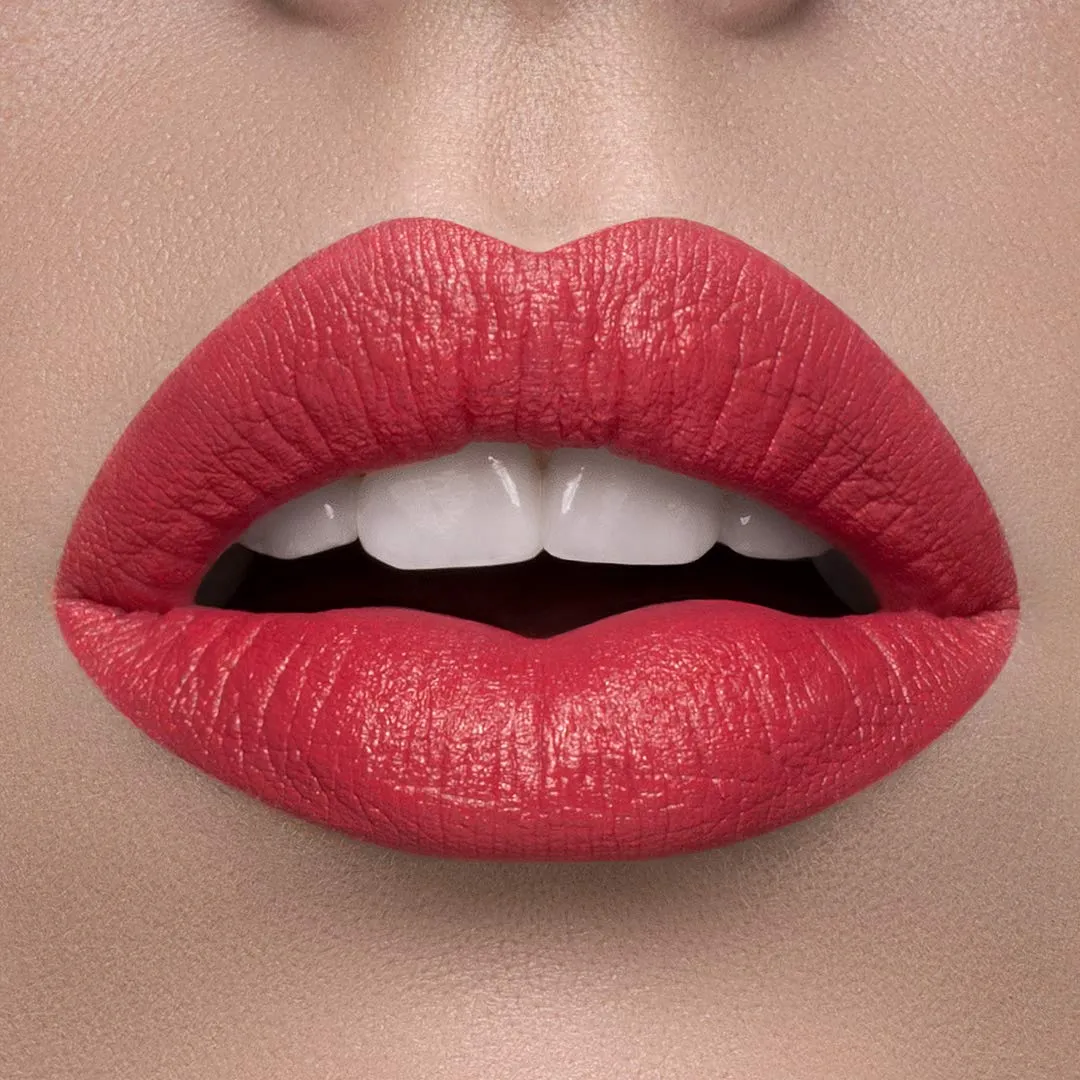 Long Lasting Matte Lipstick (Blossom) - Smudge Proof, Moisturizing, Non Sticky Lip Stick - Glides Smoothly - Vegan, Cruelty Free & Paraben Free - Lip Makeup by Mellow Cosmetics - Blossom