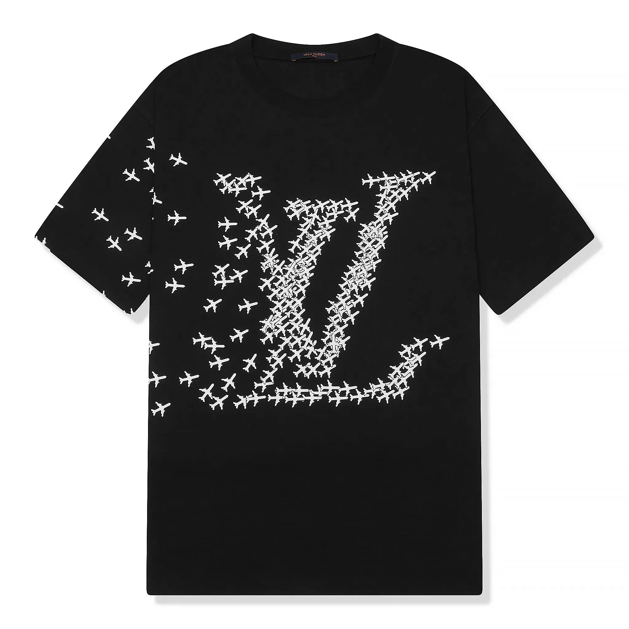 Louis Vuitton 2054 Planes Black T Shirt