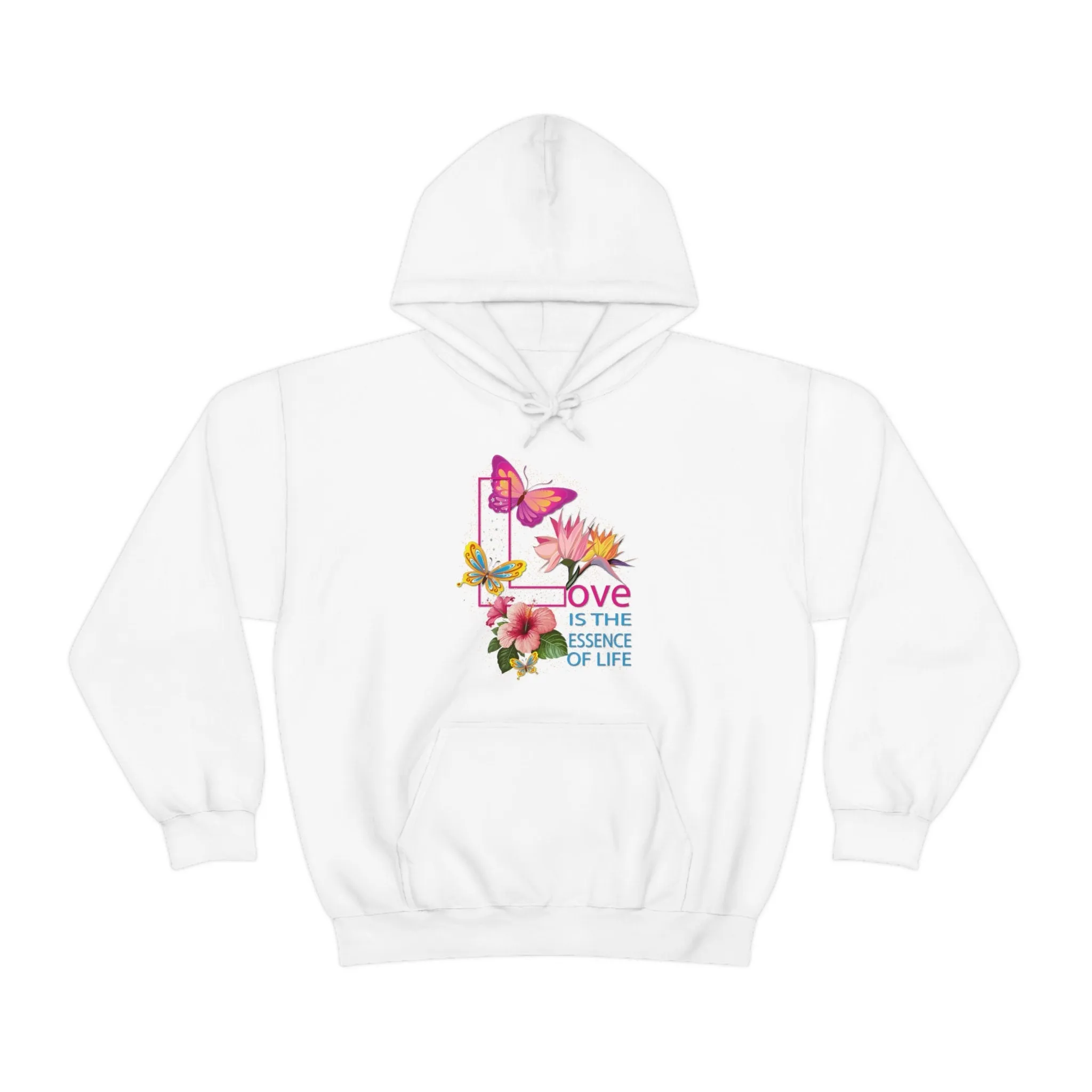 Love sweatshirt is the essence of life t-shirt | Inspirational words | streetwear design Casual dress hoodie