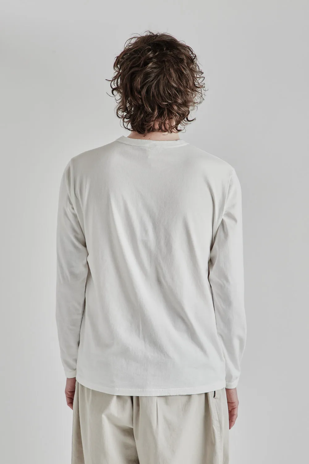 L/S Lead Off T-Shirts - White