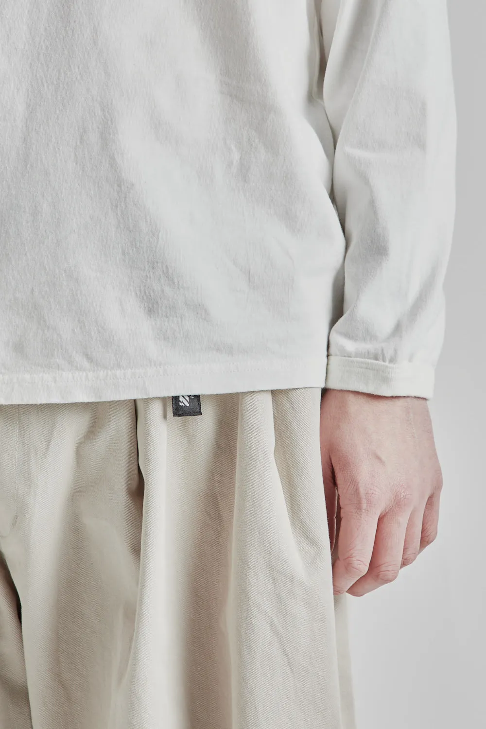 L/S Lead Off T-Shirts - White