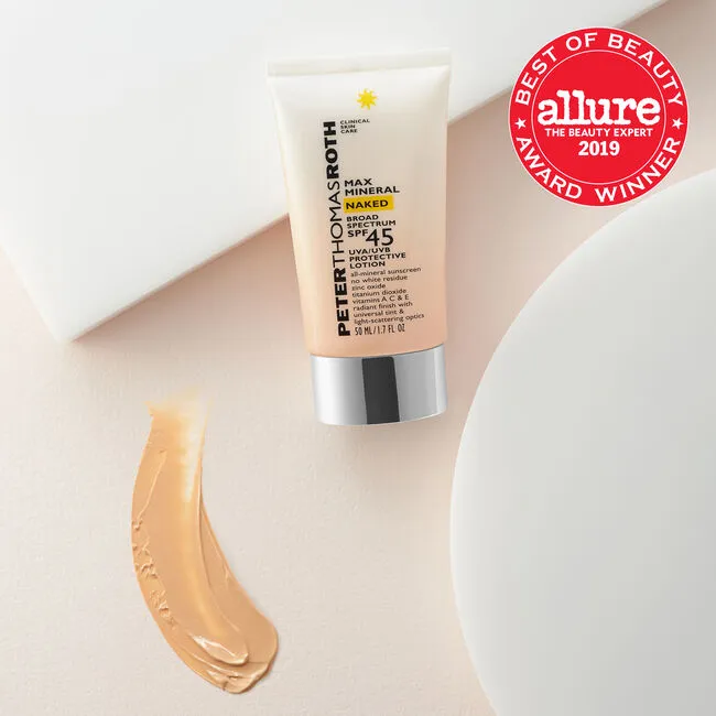 Max Mineral Naked SPF45 Protective Lotion