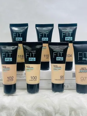 Maybelline FIT me Matte   Pore less Foundation 30ml