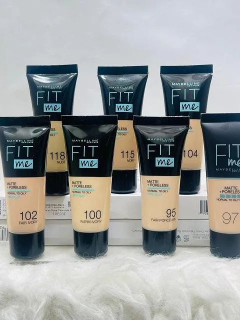 Maybelline FIT me Matte   Pore less Foundation 30ml
