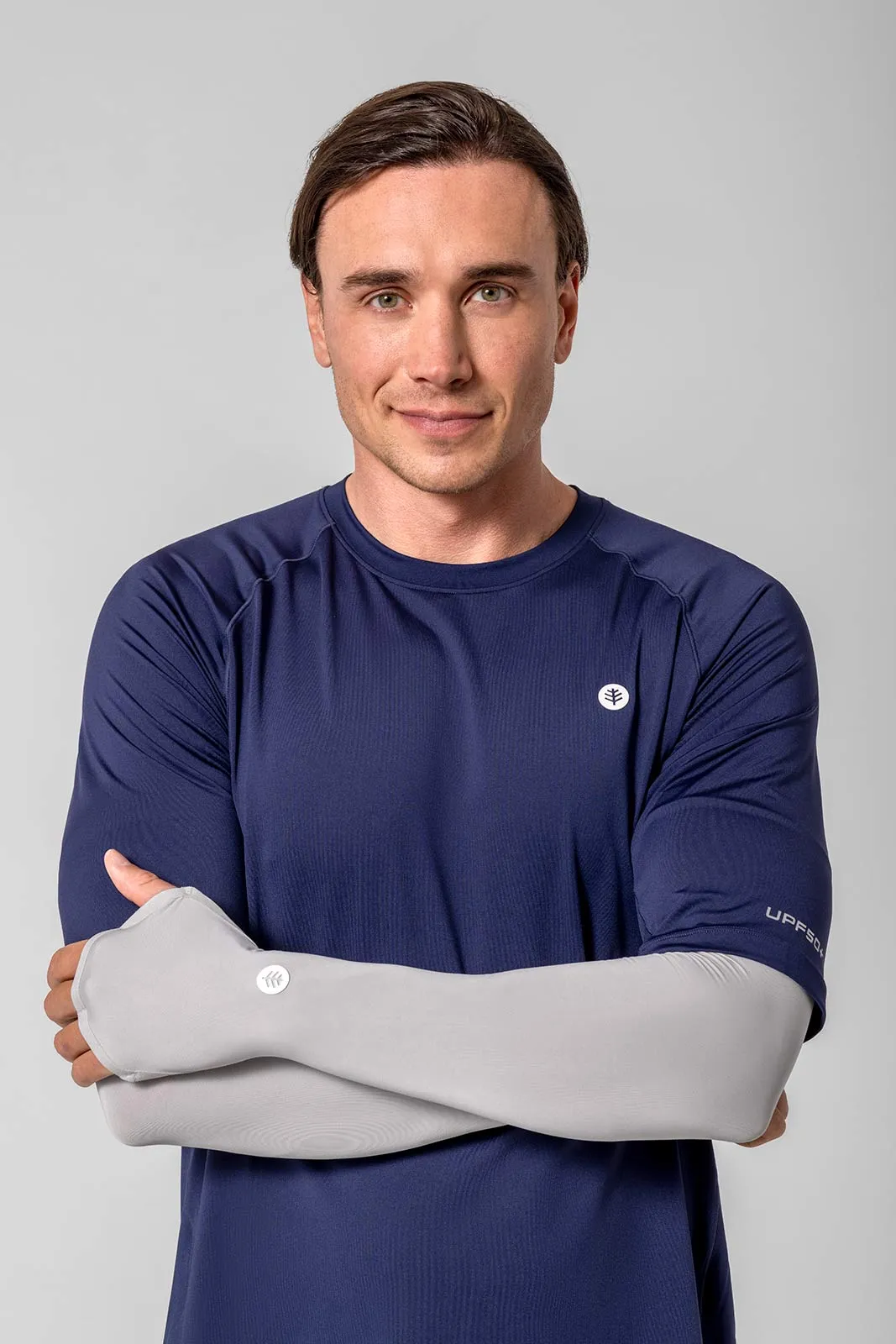 Men's Backspin Performance Sleeves | Sleek Grey