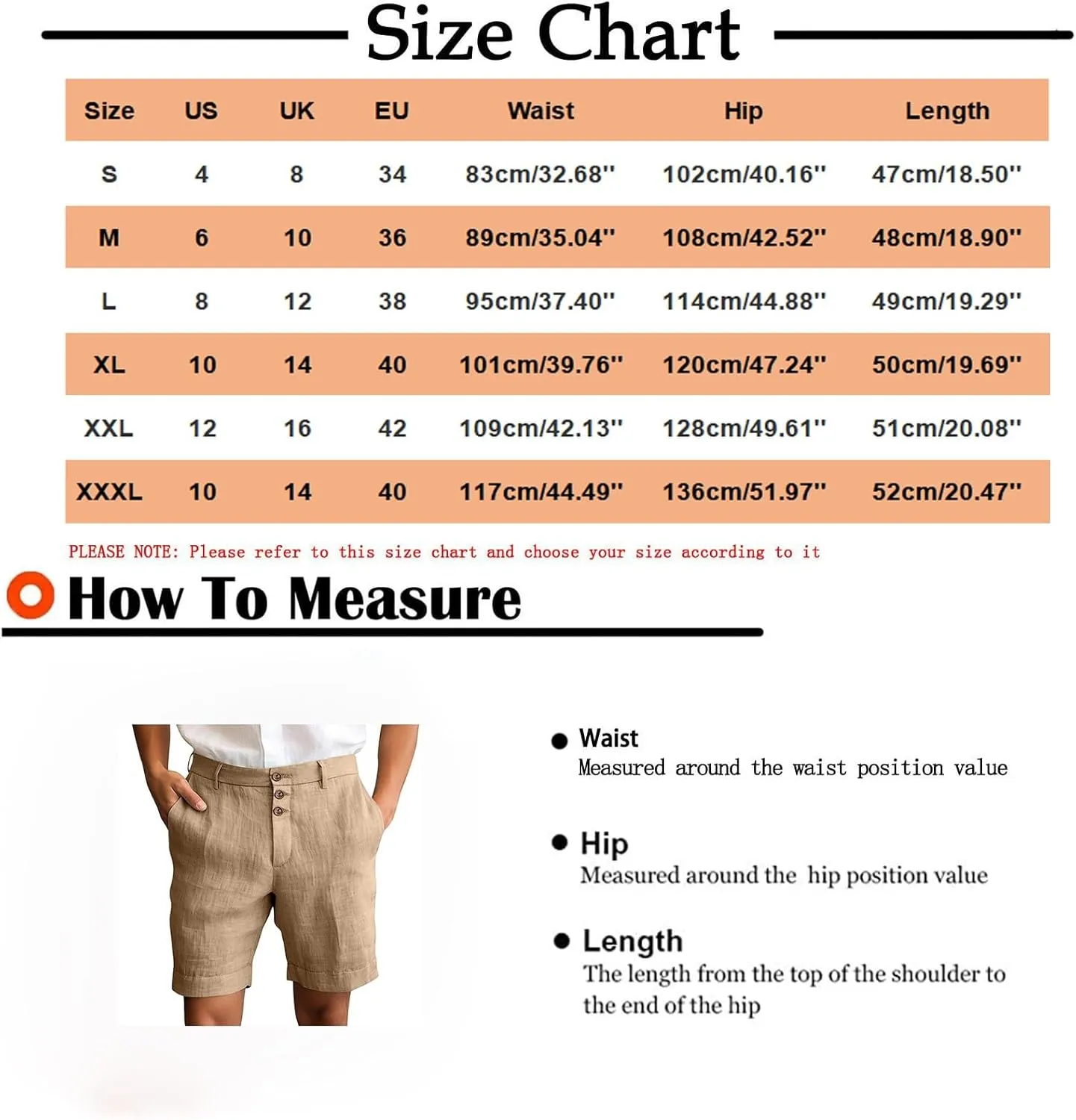 Mens Cotton Linen Flat Front Shorts Business Casual Dress Pants Button Up Closure Elastic Waist Summer Beach Slim Fit Shorts