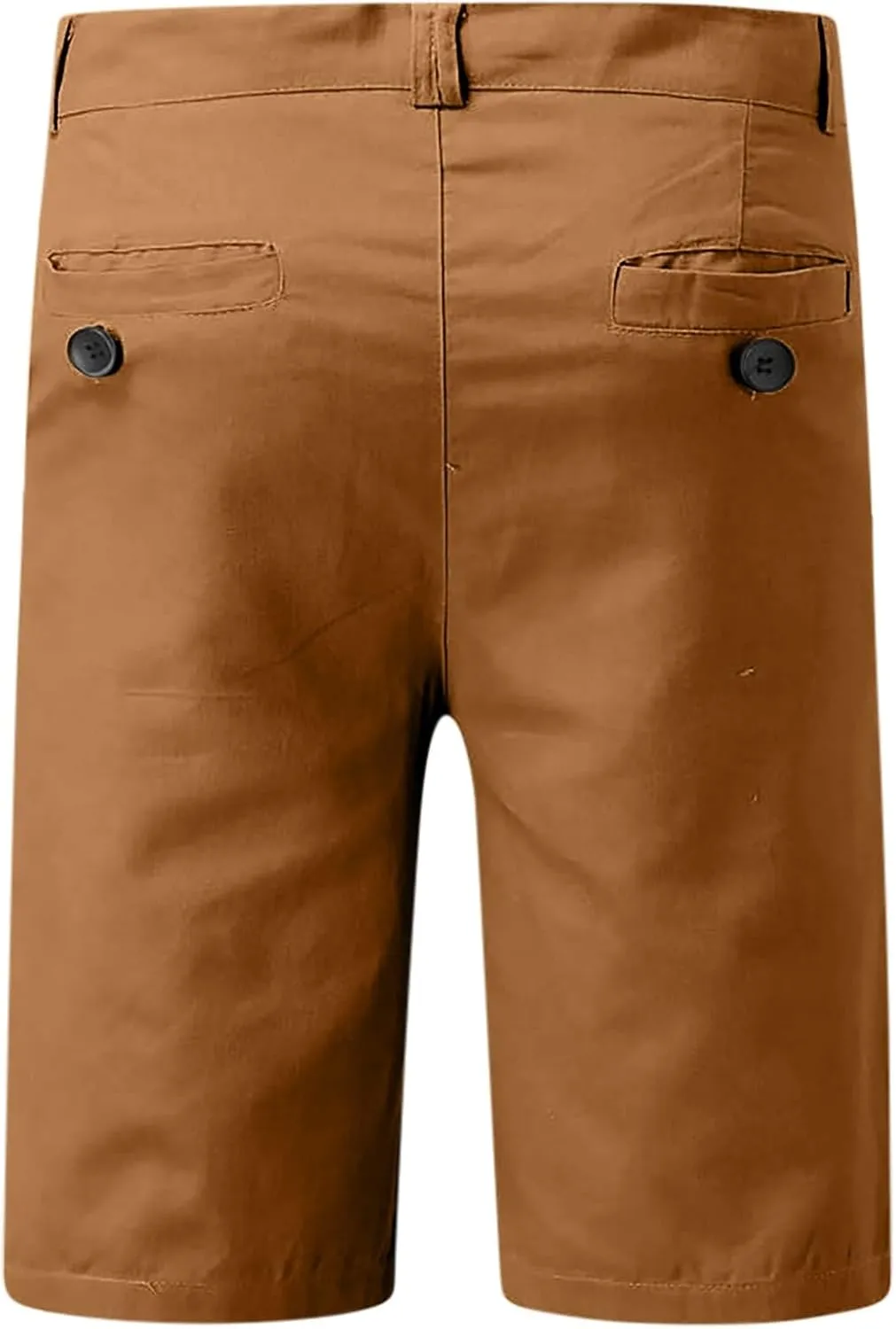 Mens Flat Front Golf Chino Shorts Comfort Slim Fit 10" Work Dress Shorts Summer Casual Beach Short Pants with Pockets