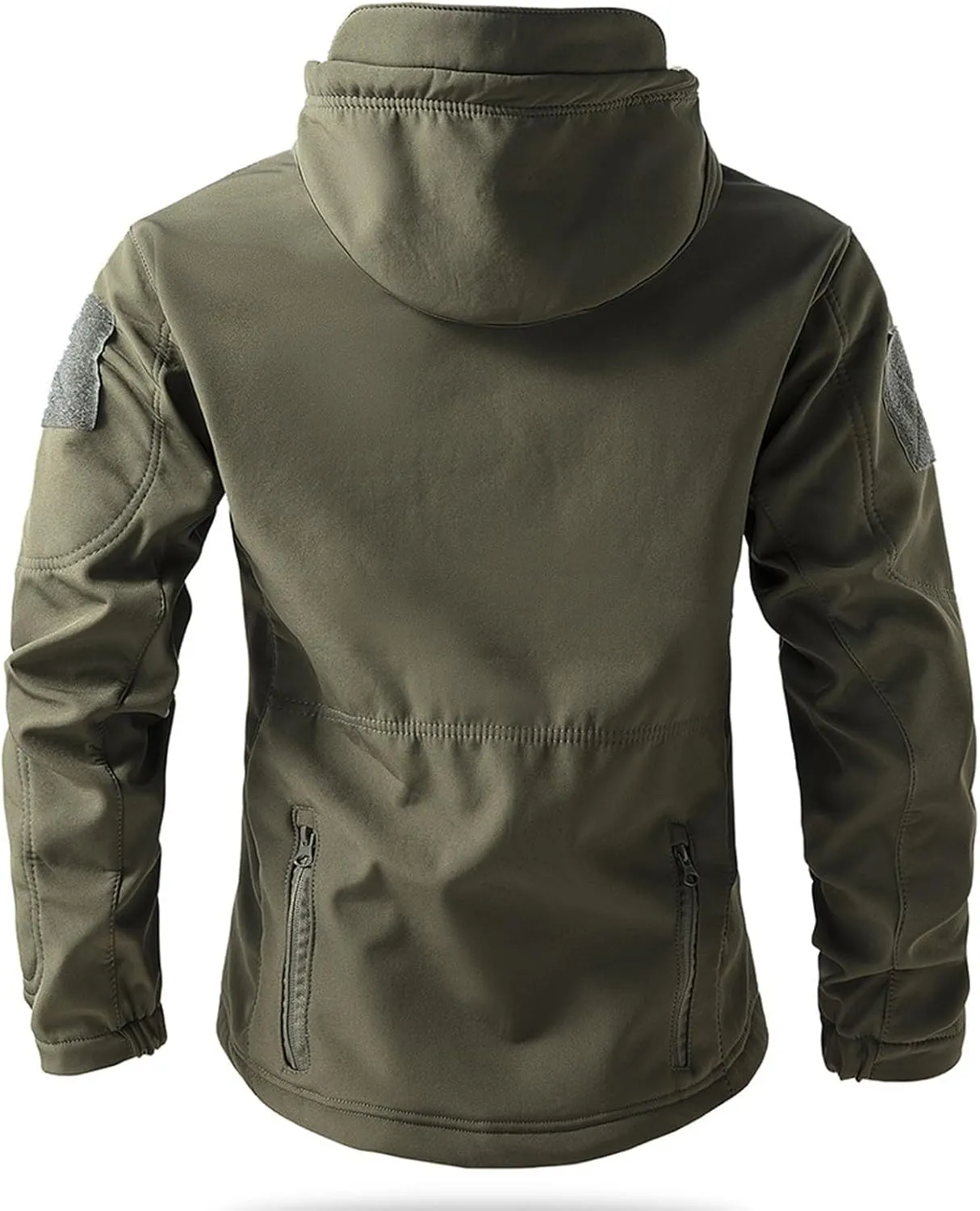 Men's Military Tactical Jackets Camouflage Softshell Fleece Fall Windbreaker Waterproof Outdoor Hooded Rain Coats