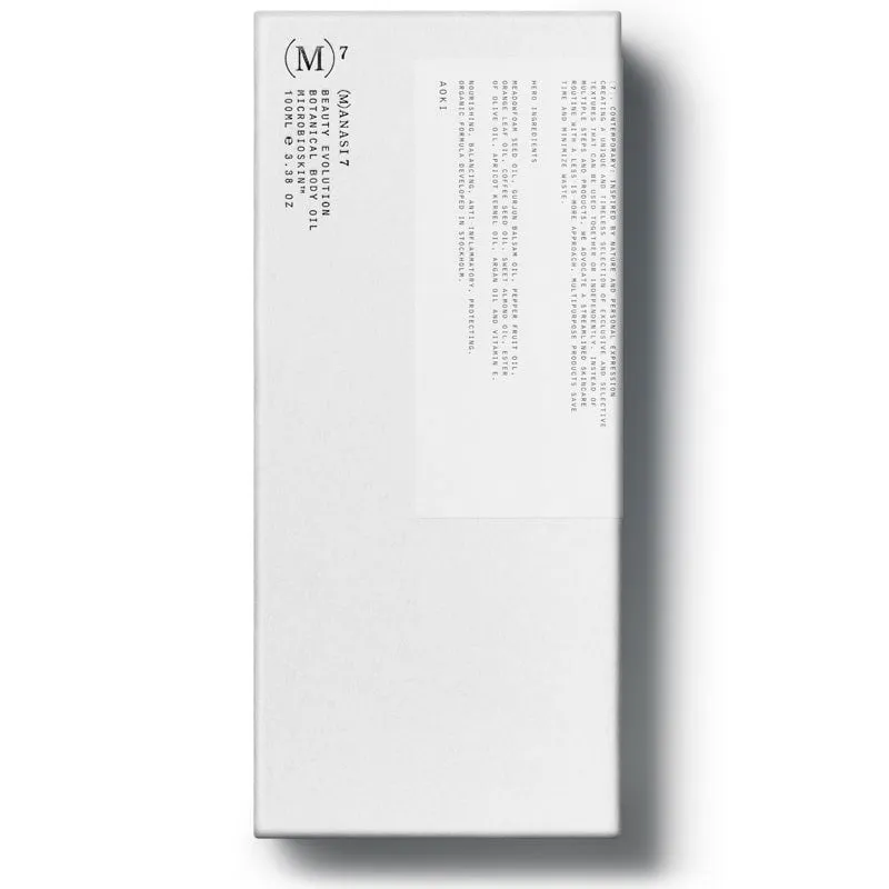 Microbioskin Botanical Body Oil - Aoki
