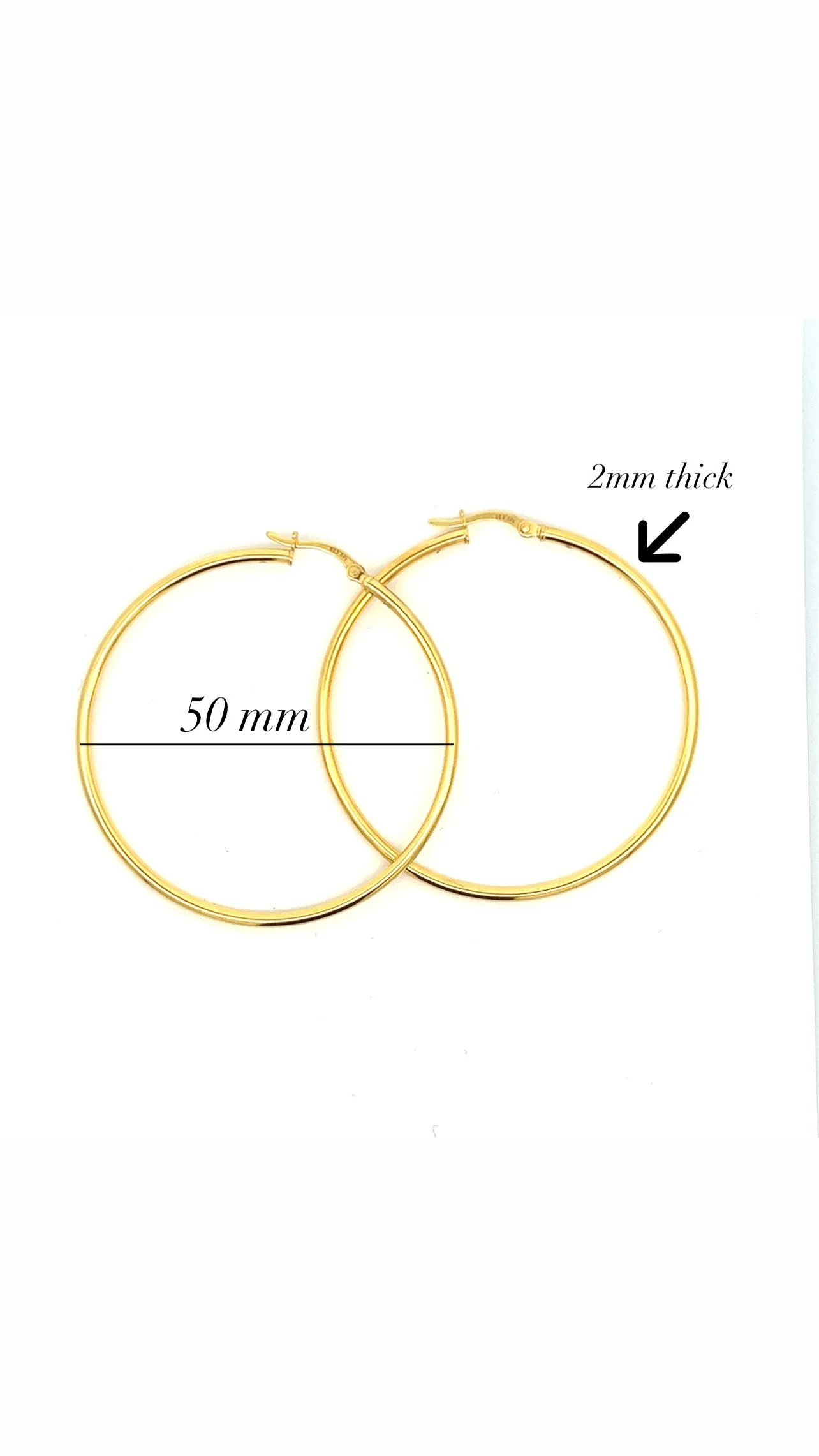Miranda Golden Hoop