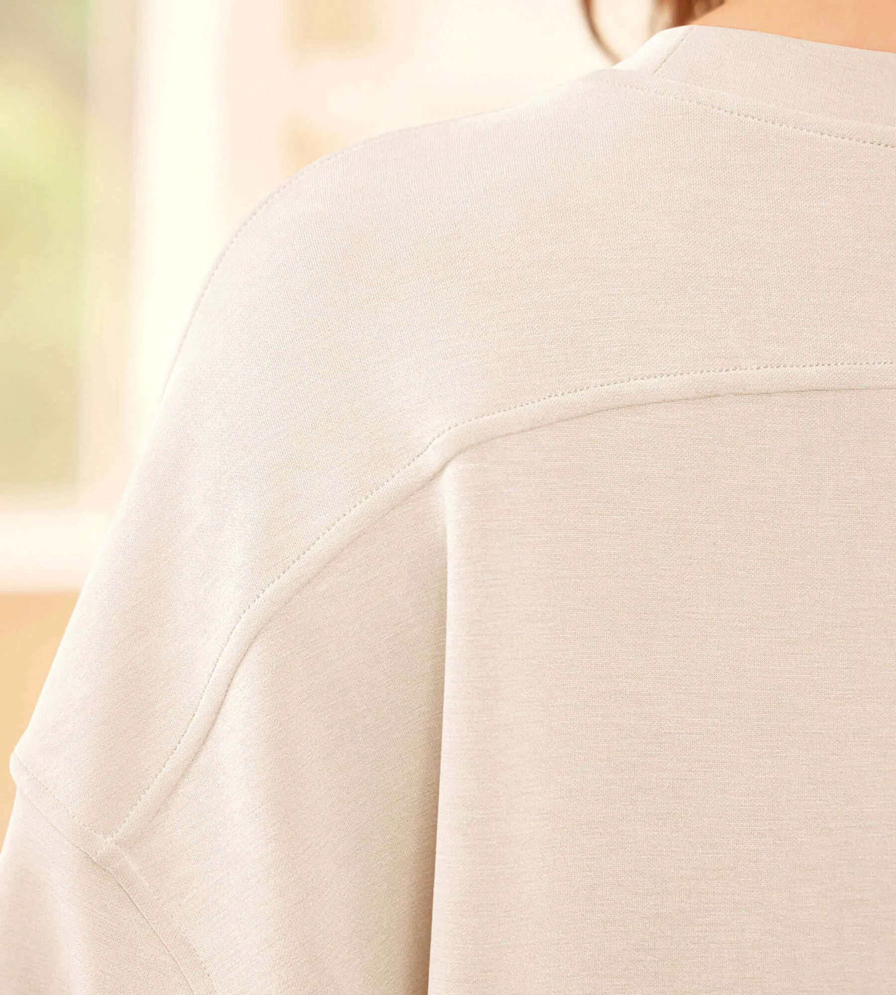 Modal Soft  Oversized Crew Neck Short Sleeve T-Shirts