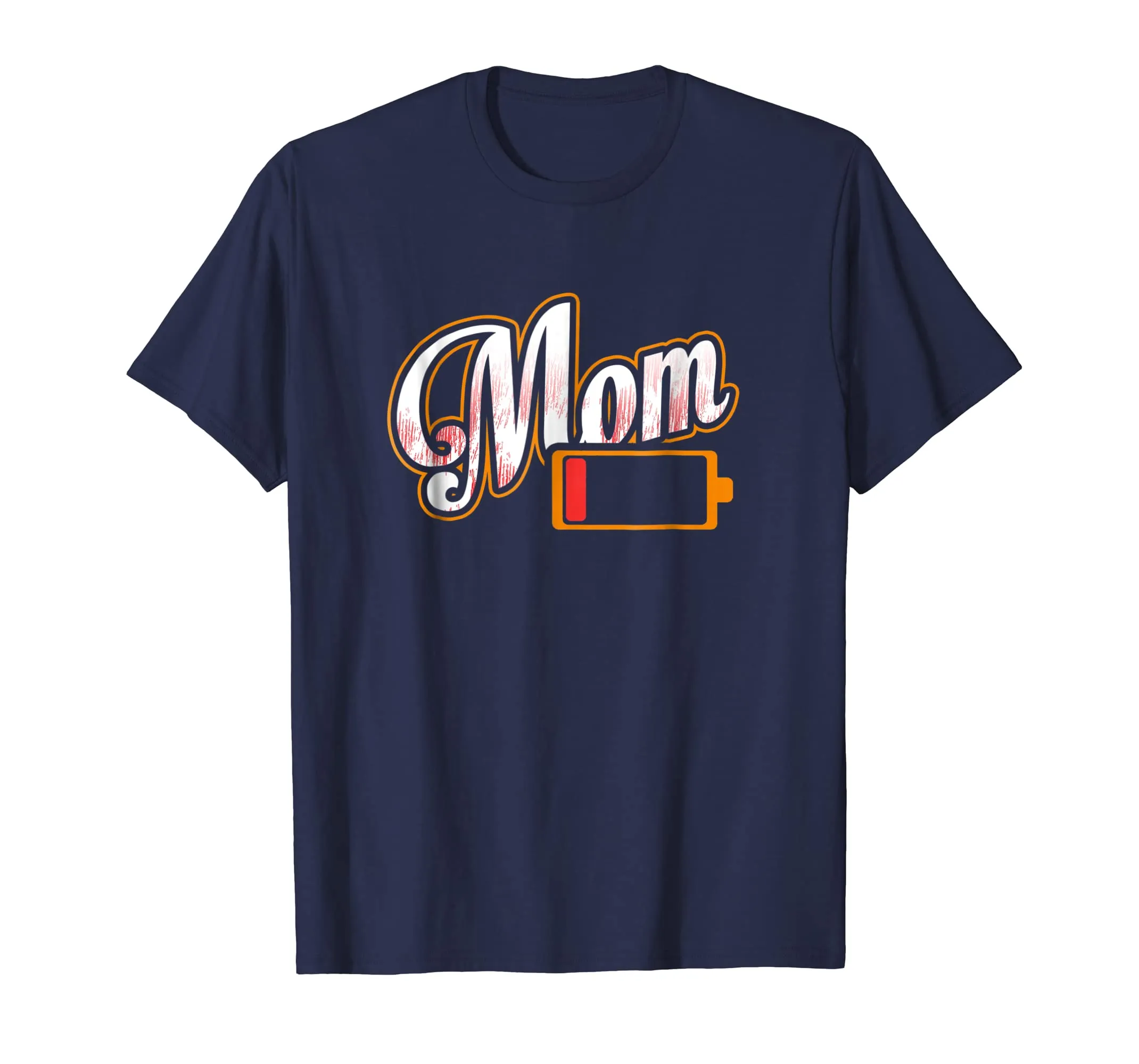Mom Battery Low Tired Mother T-Shirt