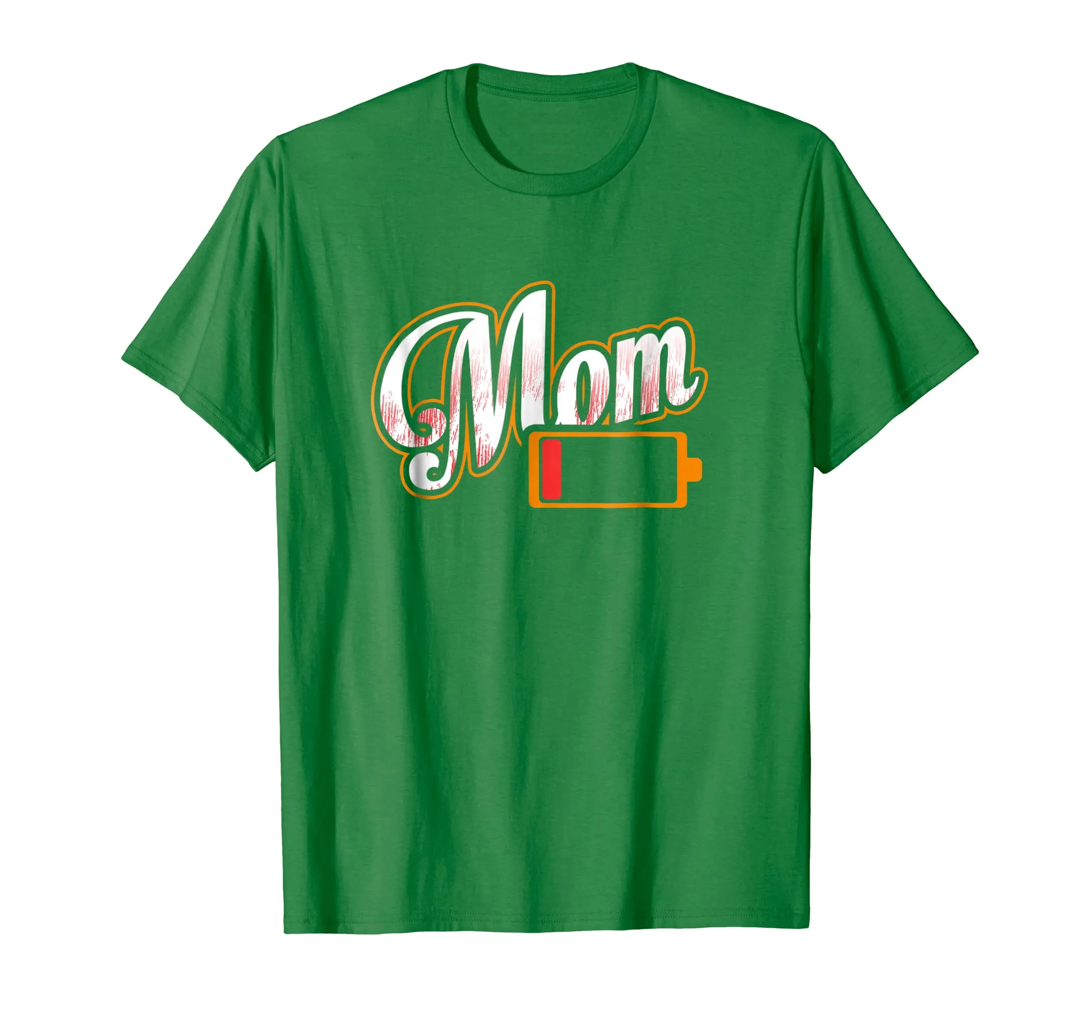 Mom Battery Low Tired Mother T-Shirt