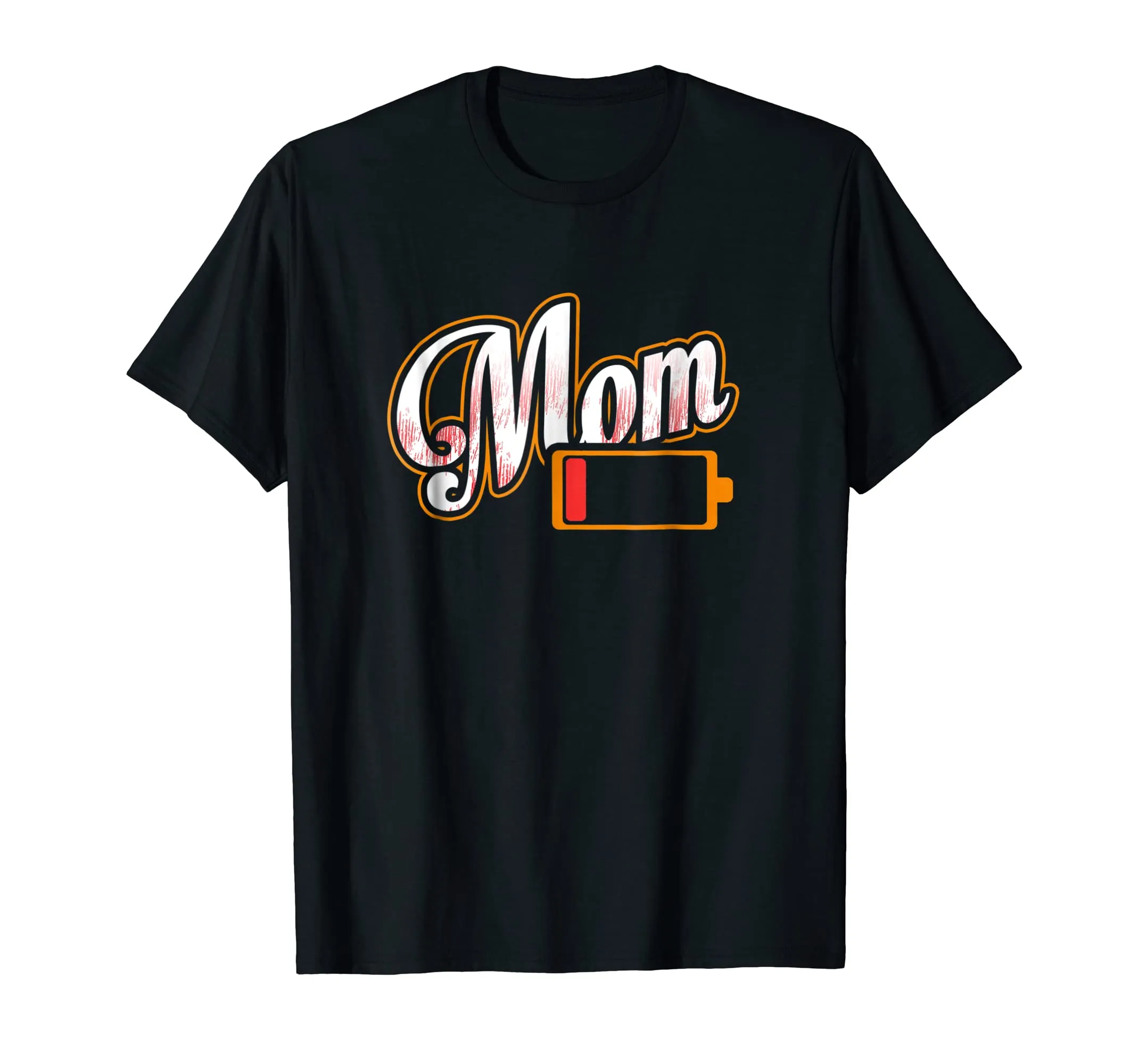 Mom Battery Low Tired Mother T-Shirt