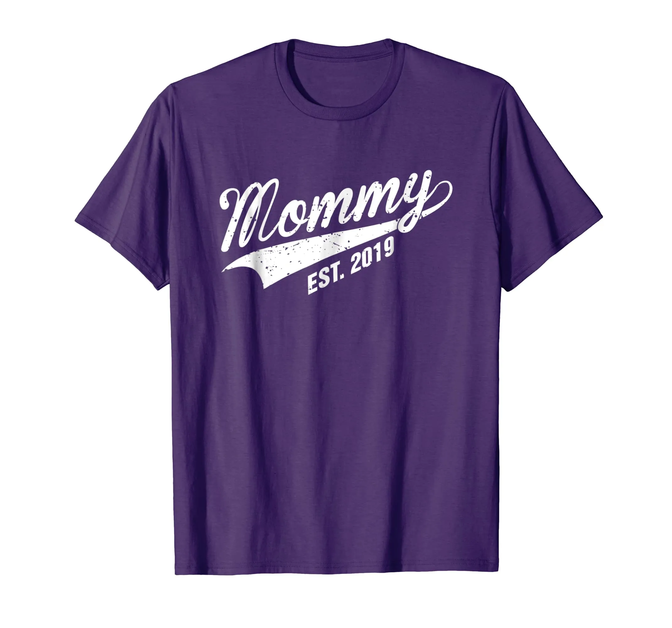 Mommy Est 2019 T-Shirt New Mom First Time Mother Gift Tee