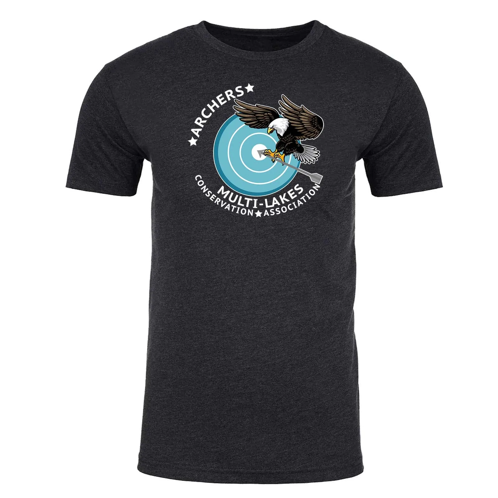 Multi-Lakes Full Printed Unisex Blended Comfort T-Shirt