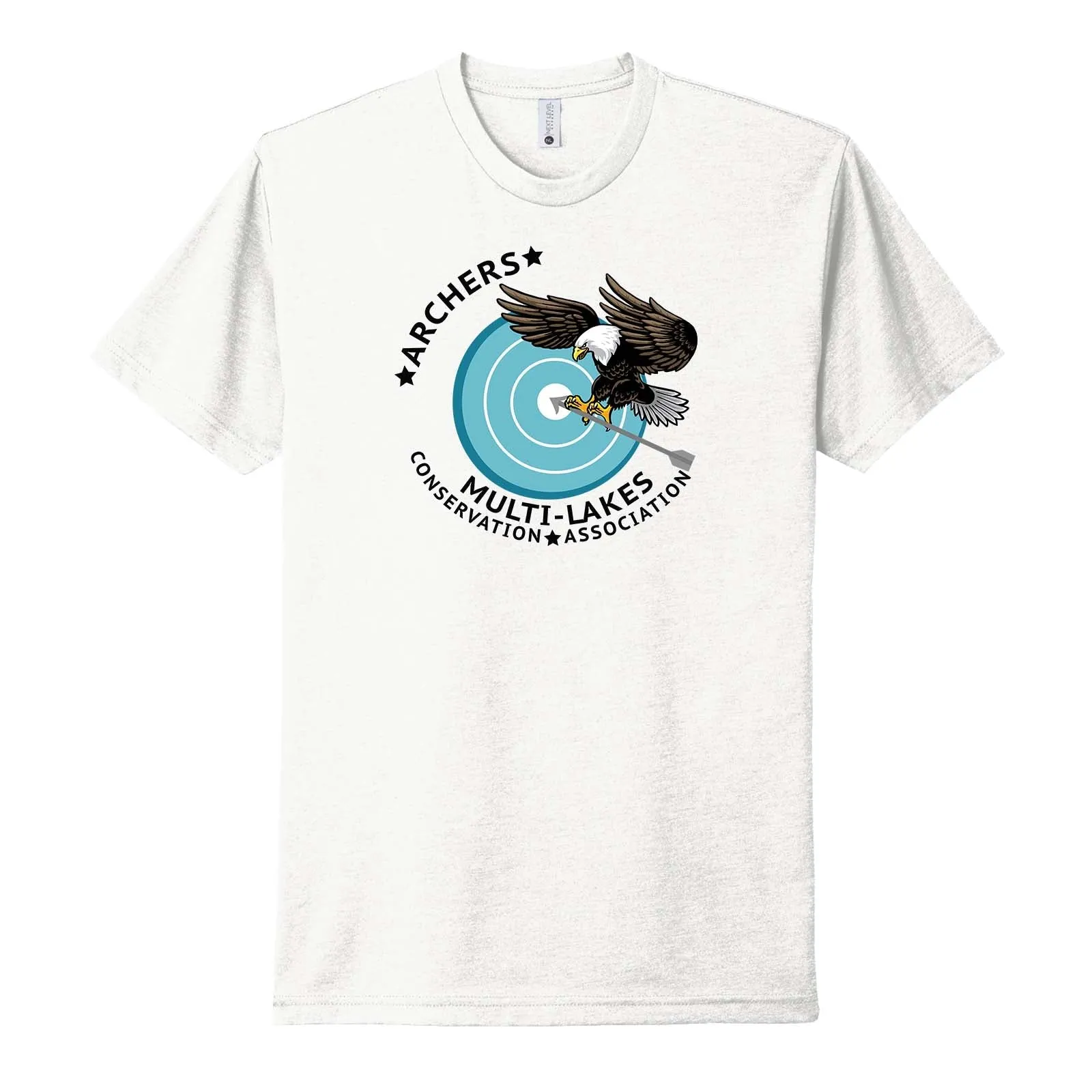 Multi-Lakes Full Printed Unisex Blended Comfort T-Shirt