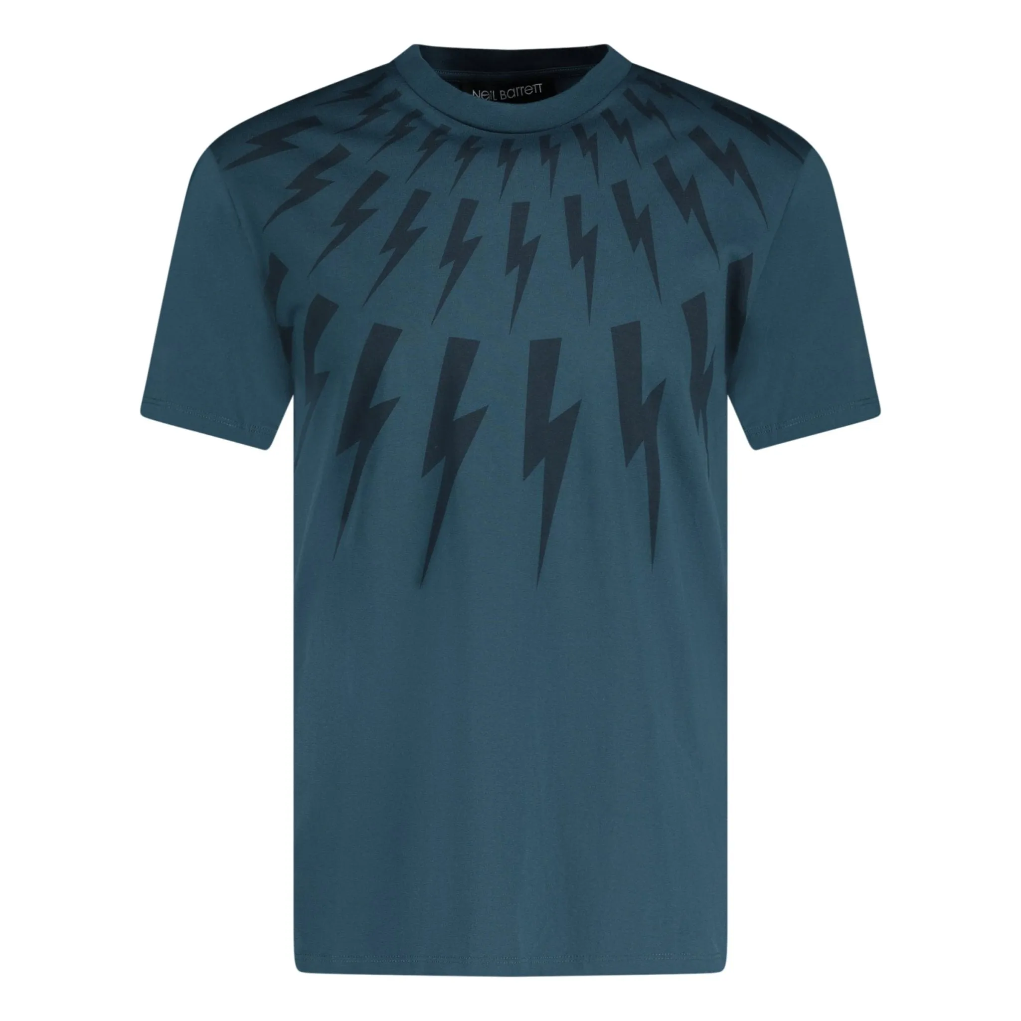 Neil Barrett Thunderbolt T-Shirt Blue
