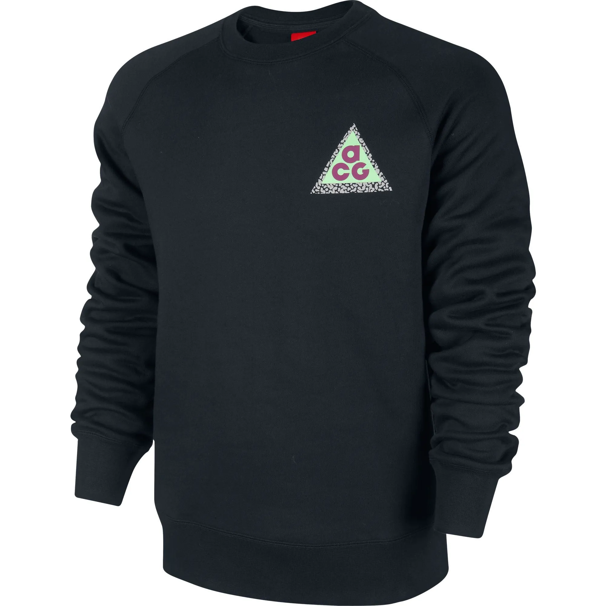 Nike AW77 Fleece Crew Men's Sweatshirt Black
