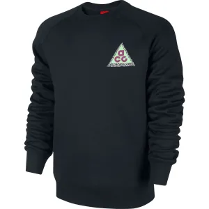 Nike AW77 Fleece Crew Men's Sweatshirt Black