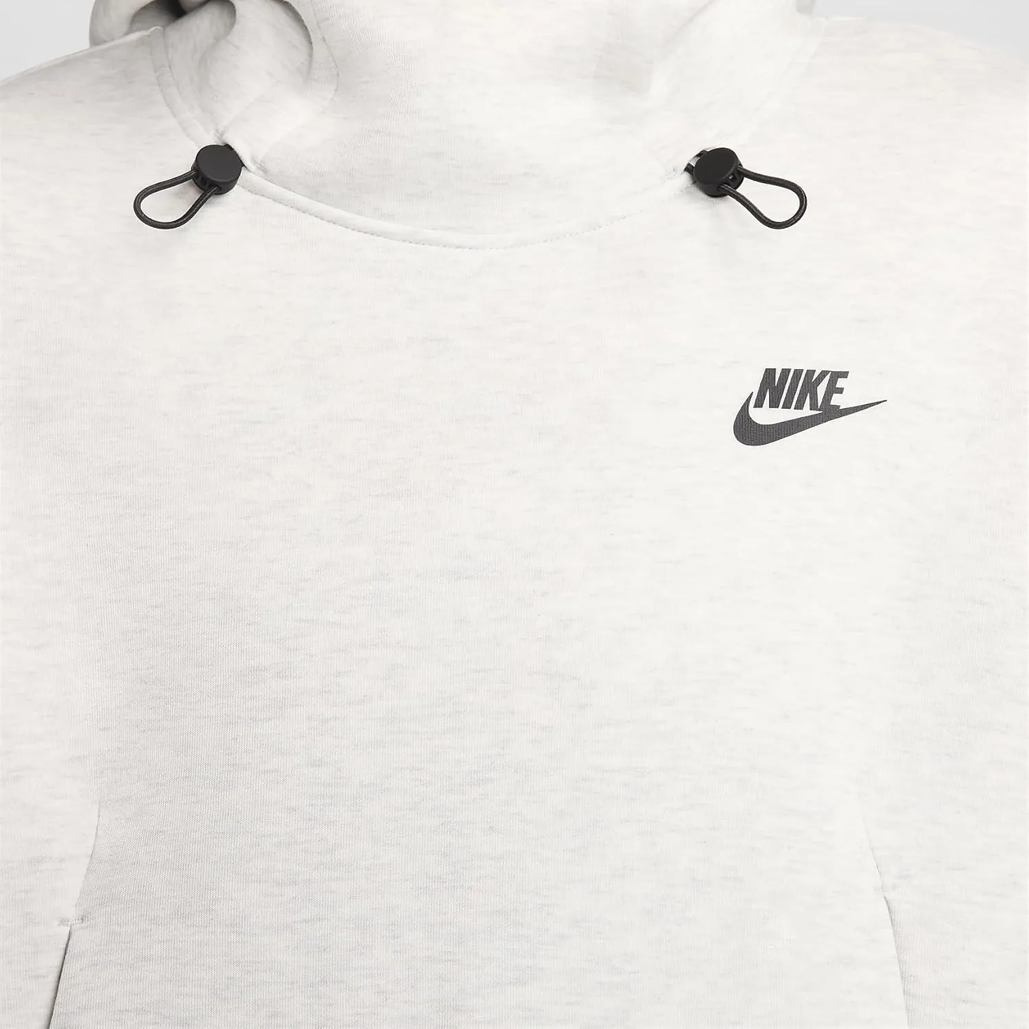 Nike Sportswear Tech Fleece Women's Oversized Hoodie (FV6322-013, Light Grey/Heather/Black)