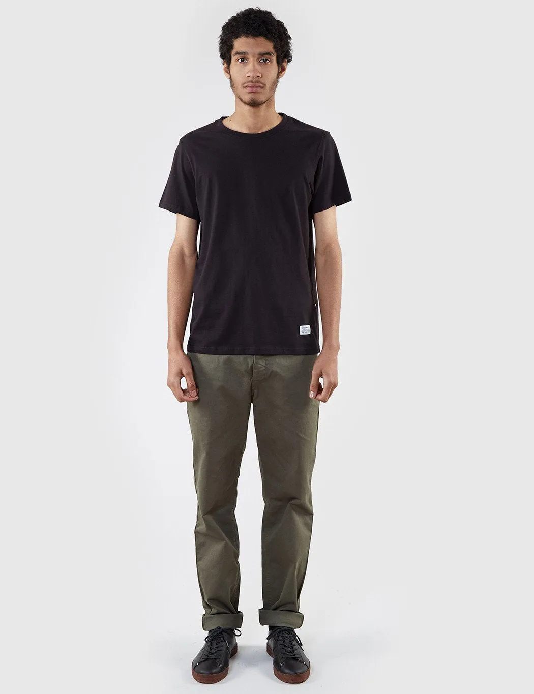 Norse Projects Niels Basic Short Sleeve T-Shirt - Black