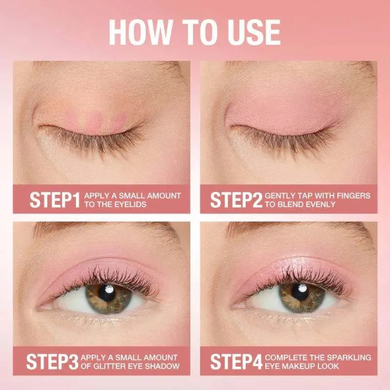 O.TWO.O Liquid Shimmer Glitter Eyeshadow