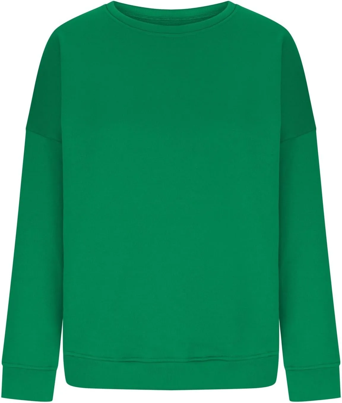 Oversized Crewneck Sweatshirts Women Long Sleeve Fleece Pullover Tops Fall Y2k Sweater Cute Hoodies for Teen Girls