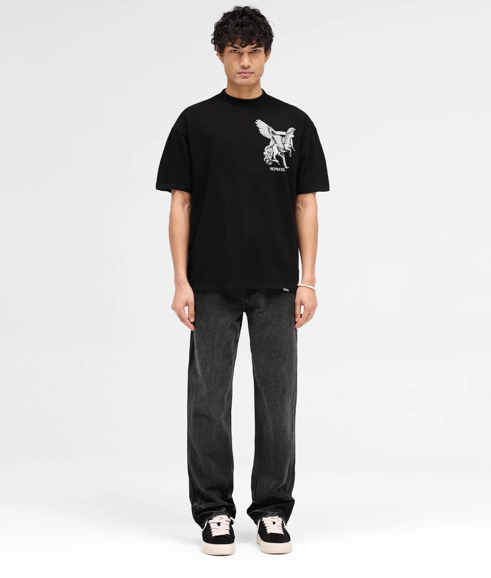 Oversized Fit Elegance In Motion T-Shirt