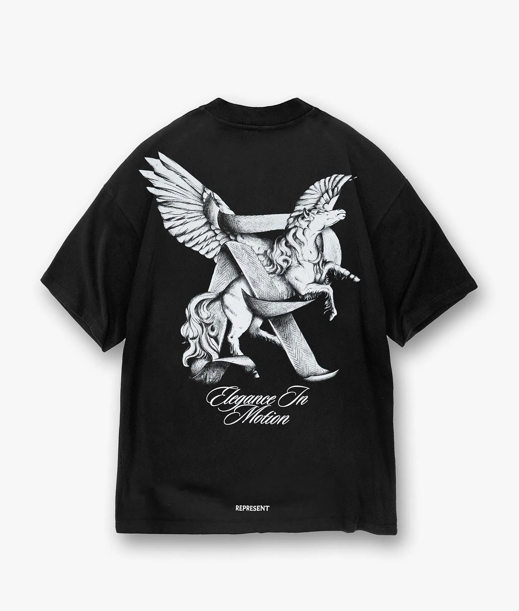 Oversized Fit Elegance In Motion T-Shirt