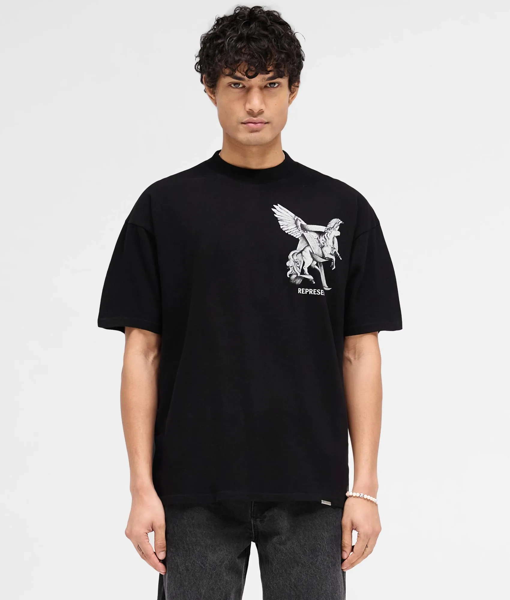 Oversized Fit Elegance In Motion T-Shirt