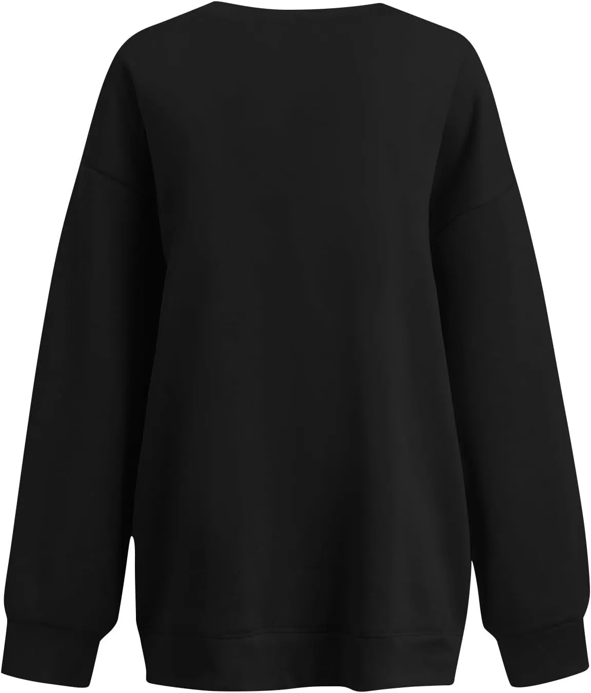 Oversized Sweatshirt for Women Y2K Crewneck Pullover Hoodie Lightweight Sweaters Fall Fashion for Women 2024