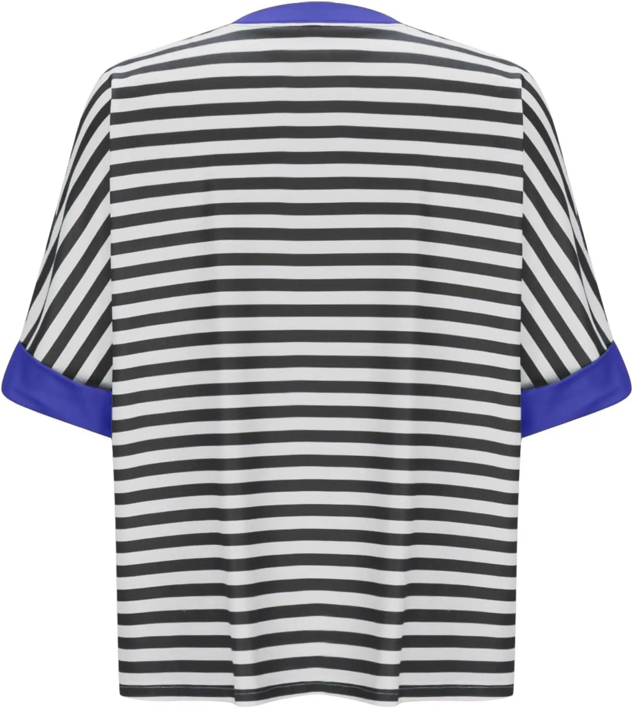 Oversized Tshirts for Women Crew Neck Striped Short Sleeve Blouses Casual Fashion Daily Womens Workout Tops