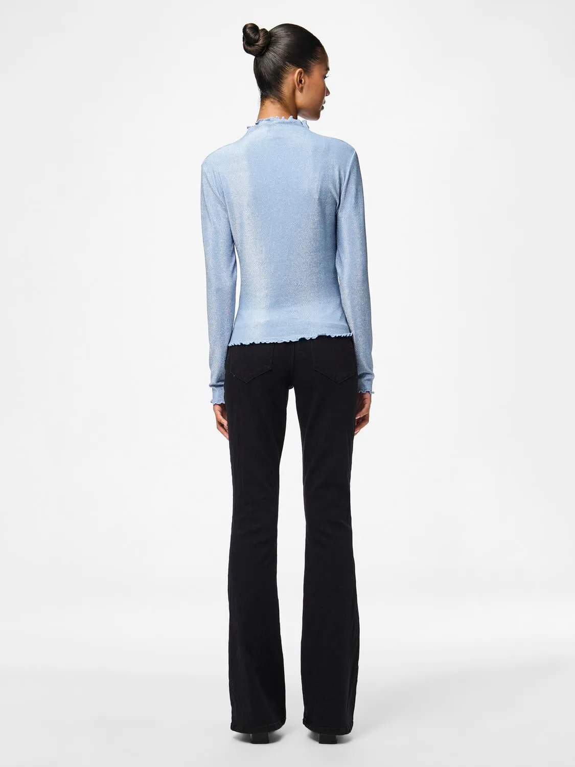 PCSANDRA Top - Soft Chambray