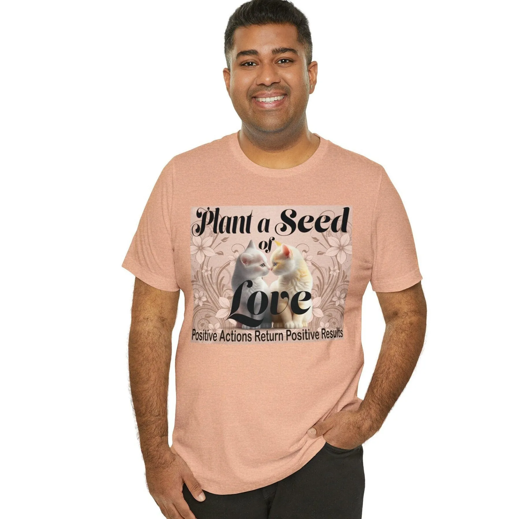 Plant a Seed of Love Etsy T- Shirt | Green Trees designs funny graphics summer beach tees Plants T-shirt