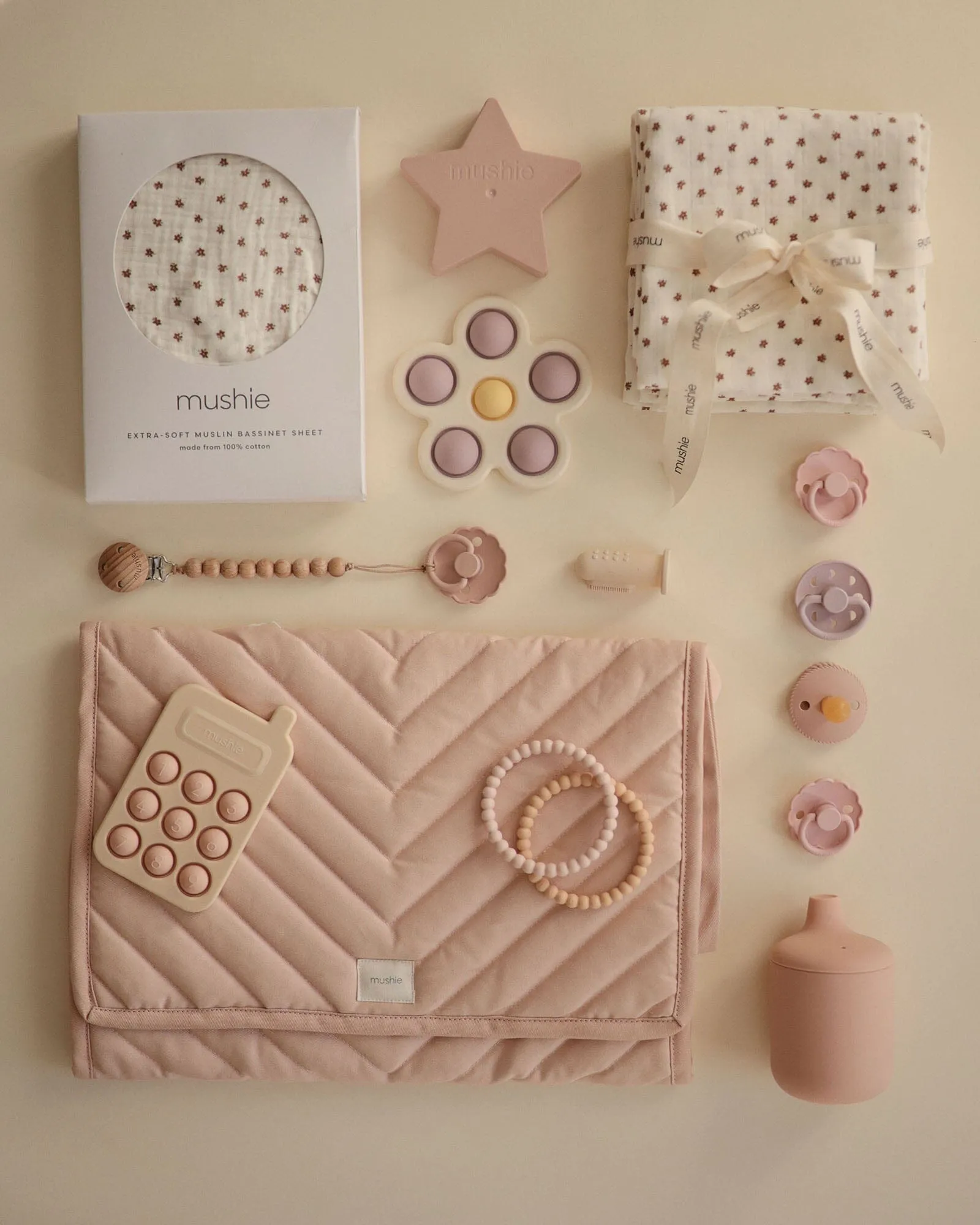 Portable Changing Pad | Blush